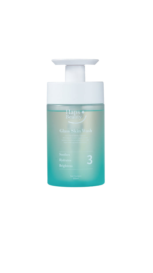 Haps Beauty Glass Skin Wash | 600ml