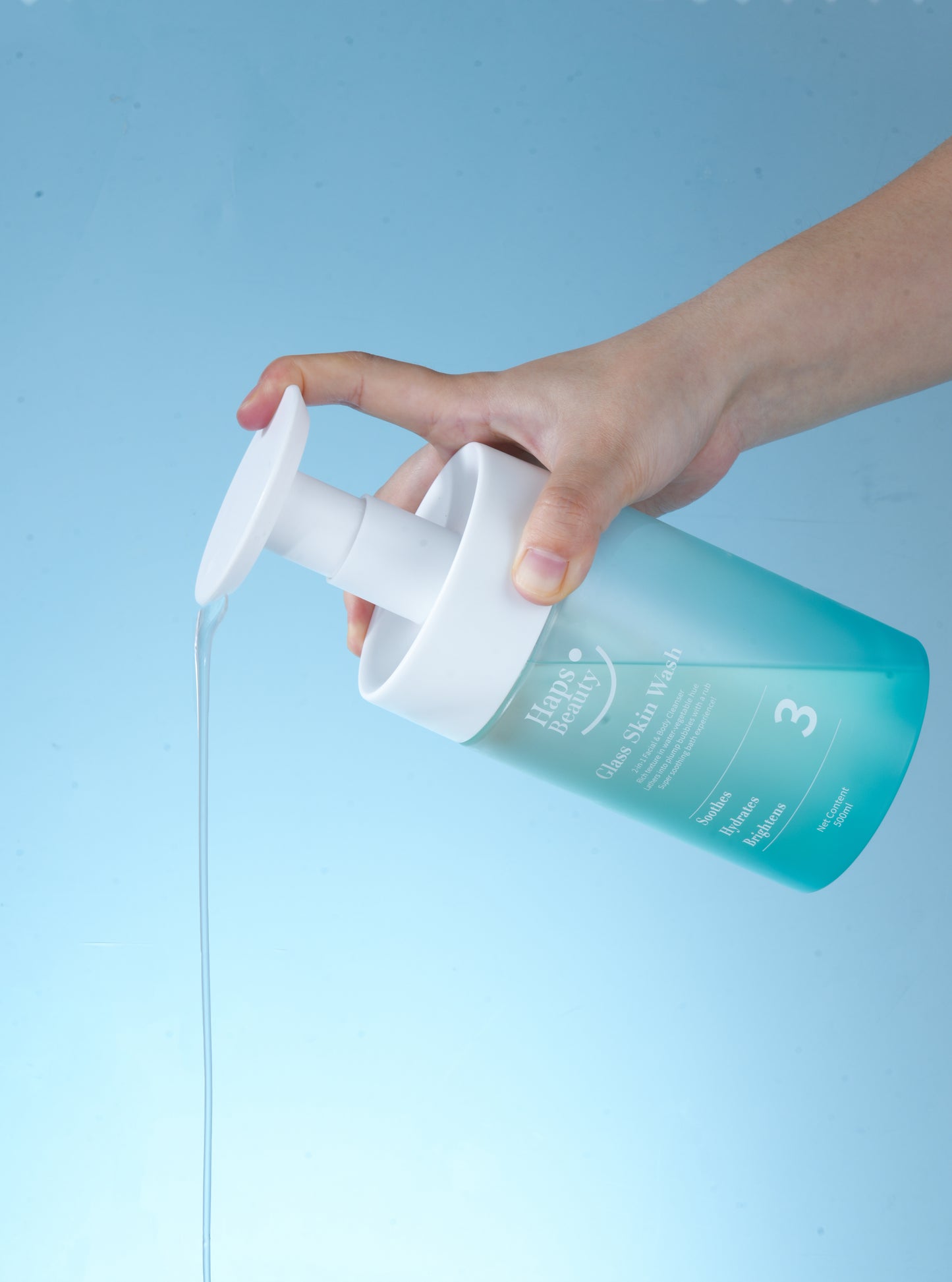 Haps Beauty Glass Skin Wash | 600ml